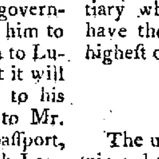 other Newspaper clipping from Jan 1, 1800 5616525