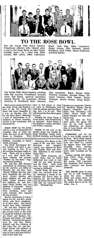 other Newspaper clipping from Dec 26, 1969 5616547