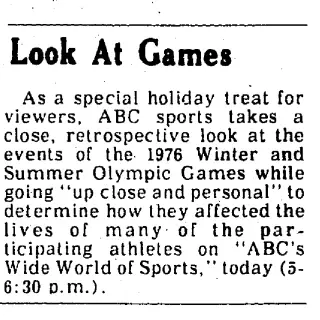 other Newspaper clipping from Dec 25, 1976 5616615