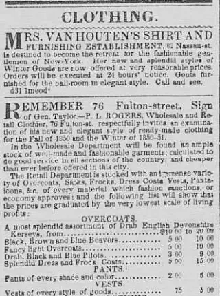Birth Newspaper clipping from Dec 31, 1850 5616736