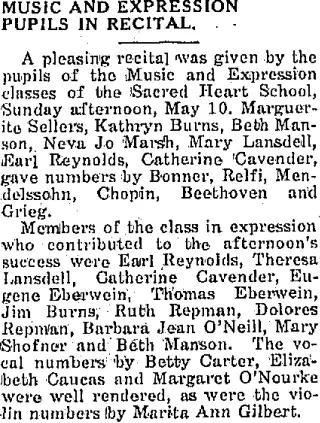 other Newspaper clipping from May 12, 1931 5616796