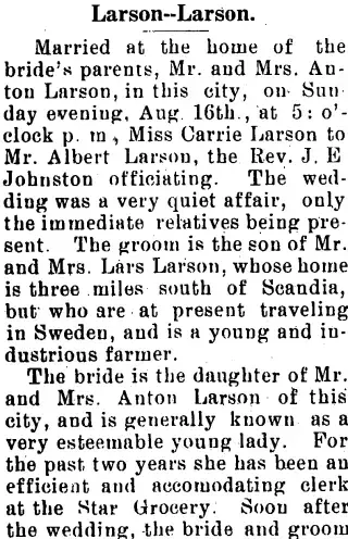 other Newspaper clipping from Aug 21, 1908 5616834